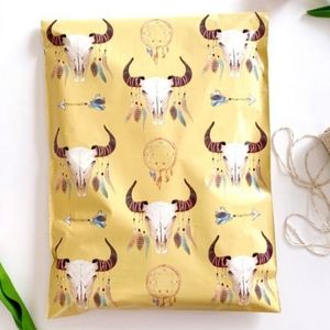 15 14x17 boho skull designer poly mailer